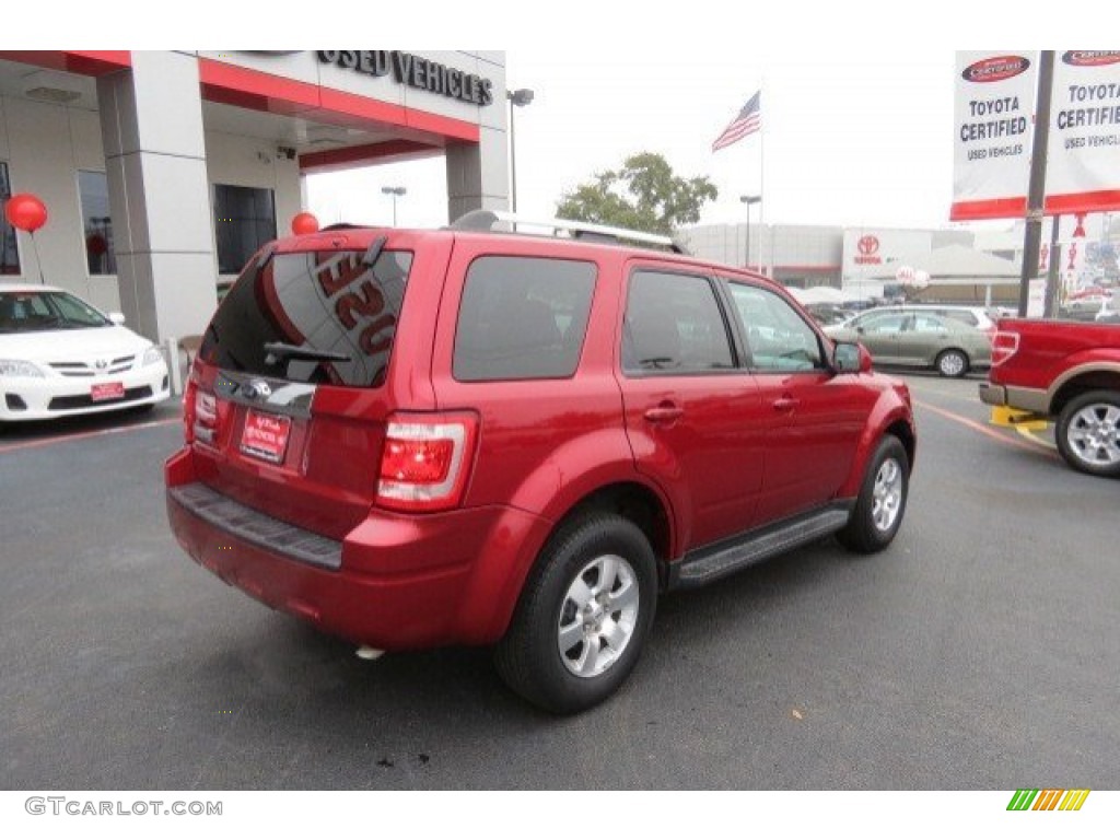 2009 Escape Limited V6 - Sangria Red Metallic / Charcoal photo #7