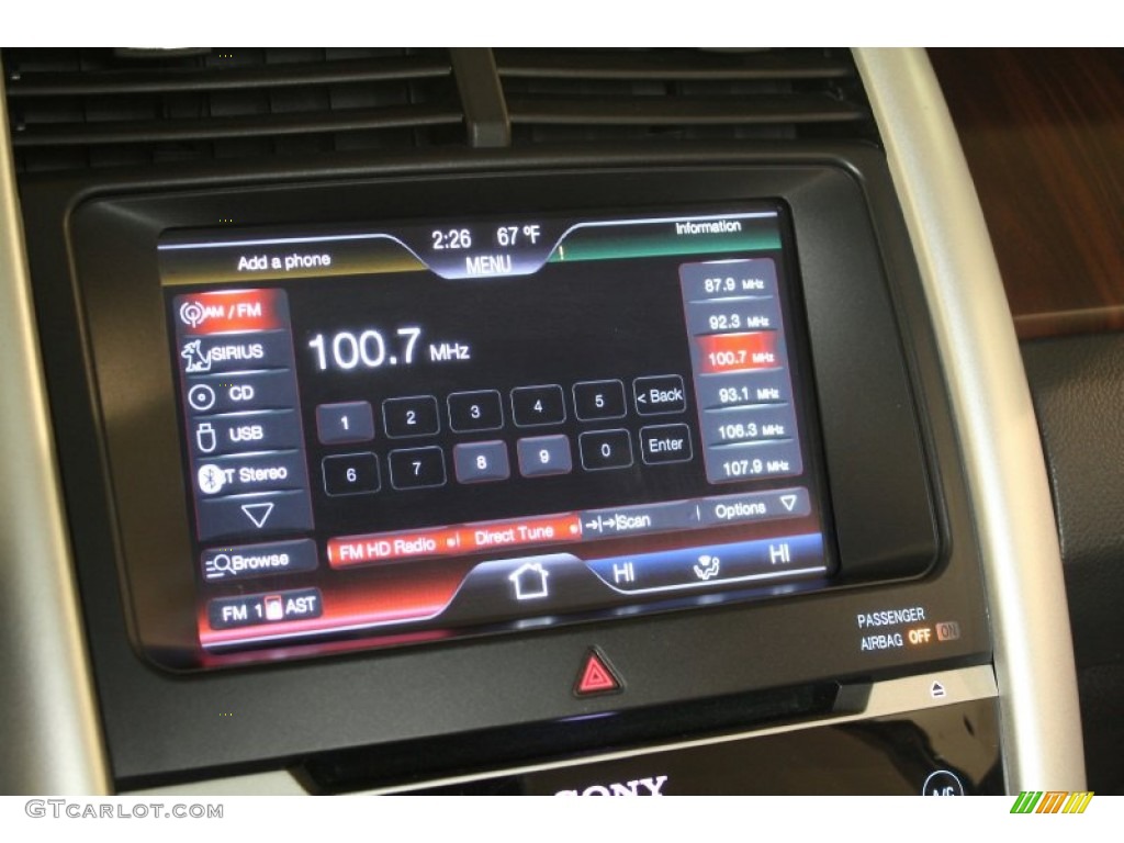 2012 Edge Limited AWD - White Platinum Metallic Tri-Coat / Charcoal Black photo #21