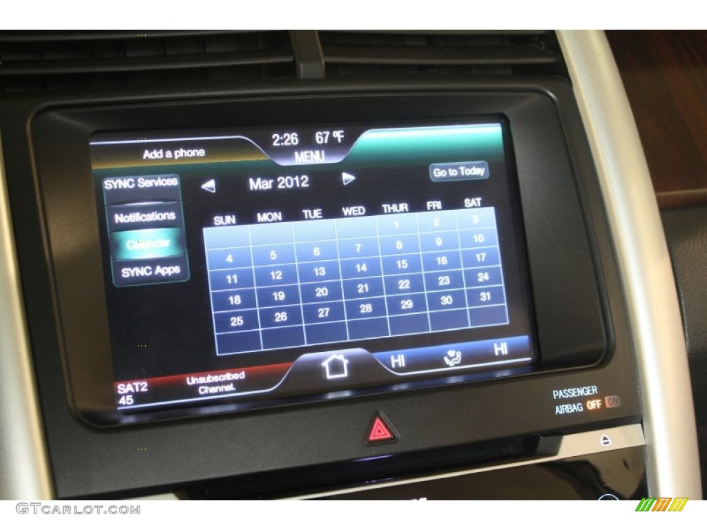 2012 Edge Limited AWD - White Platinum Metallic Tri-Coat / Charcoal Black photo #24