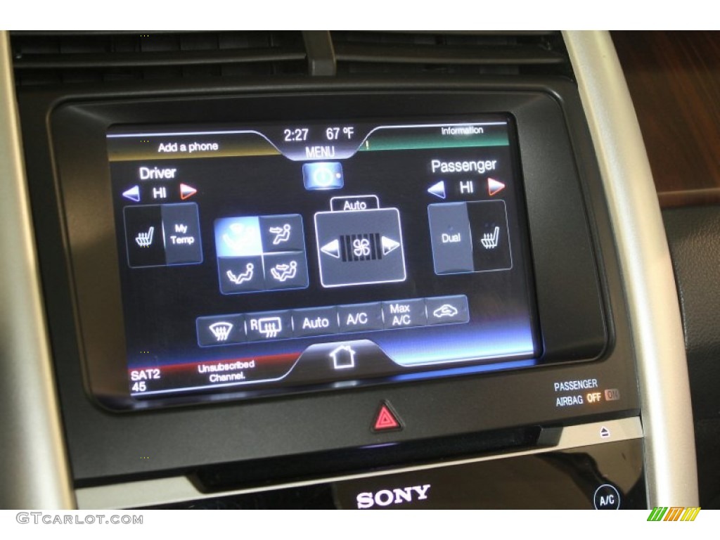 2012 Edge Limited AWD - White Platinum Metallic Tri-Coat / Charcoal Black photo #25