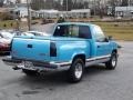 1993 Light Quasar Blue Metallic GMC Sierra 1500 SLE Regular Cab  photo #4