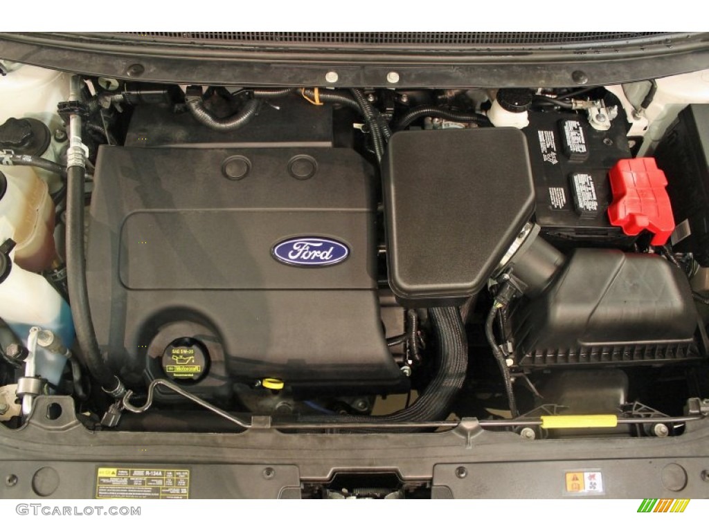 2012 Edge Limited AWD - White Platinum Metallic Tri-Coat / Charcoal Black photo #35