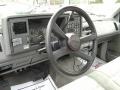 Gray 1993 GMC Sierra 1500 SLE Regular Cab Steering Wheel