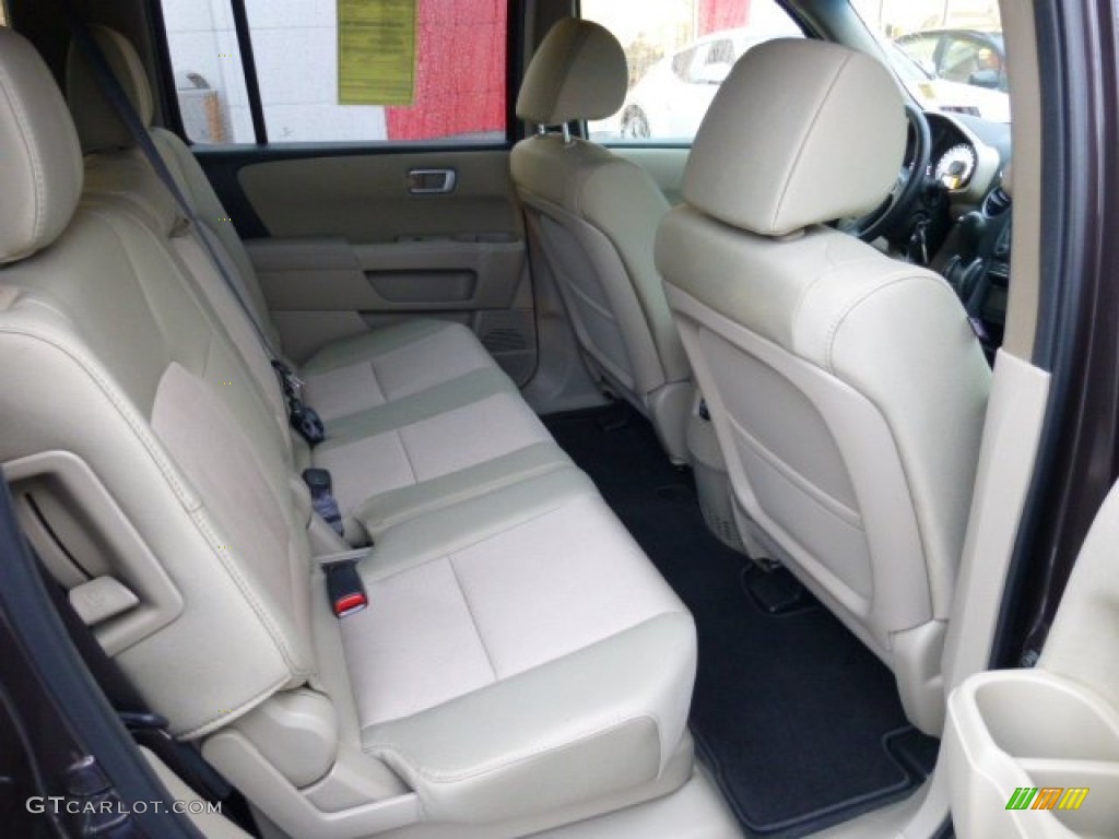 2012 Honda Pilot EX 4WD Rear Seat Photos