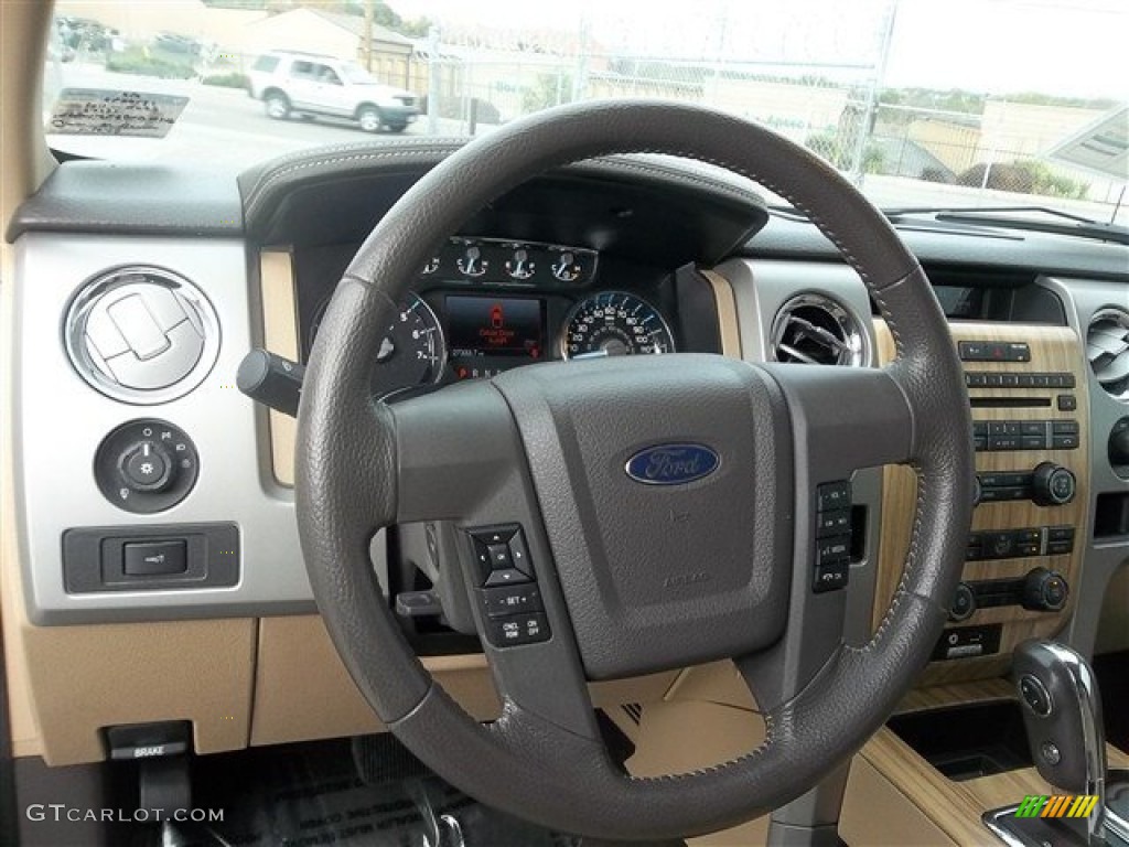 2011 Ford F150 Lariat SuperCrew 4x4 Steering Wheel Photos