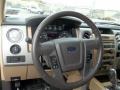 Pale Adobe Steering Wheel Photo for 2011 Ford F150 #75844003
