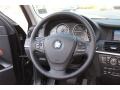 2013 BMW X3 Chestnut Interior Steering Wheel Photo