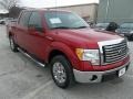 2010 Red Candy Metallic Ford F150 XLT SuperCrew  photo #1