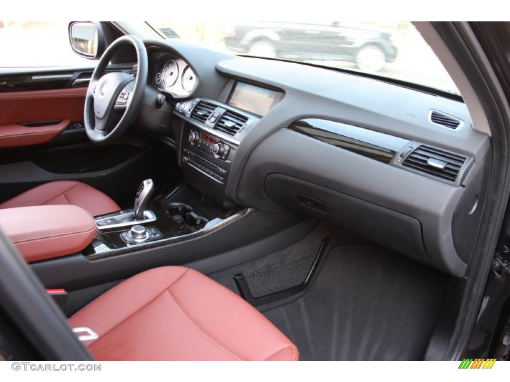 2013 BMW X3 xDrive 28i Chestnut Dashboard Photo #75844270