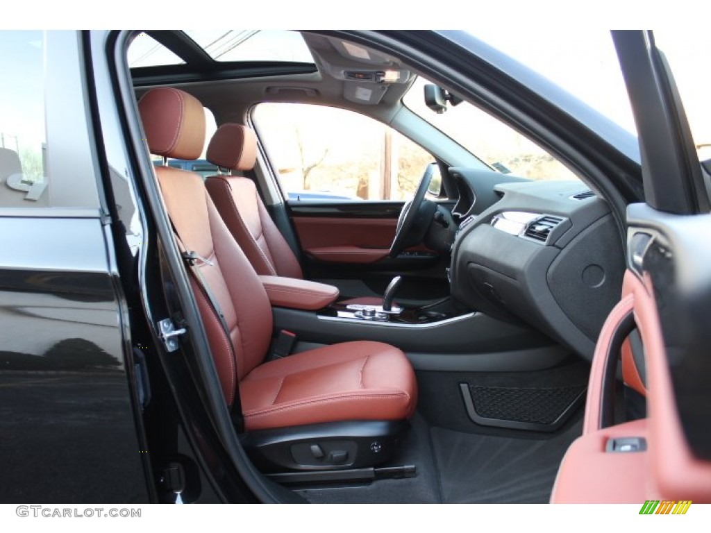 Chestnut Interior 2013 BMW X3 xDrive 28i Photo #75844295