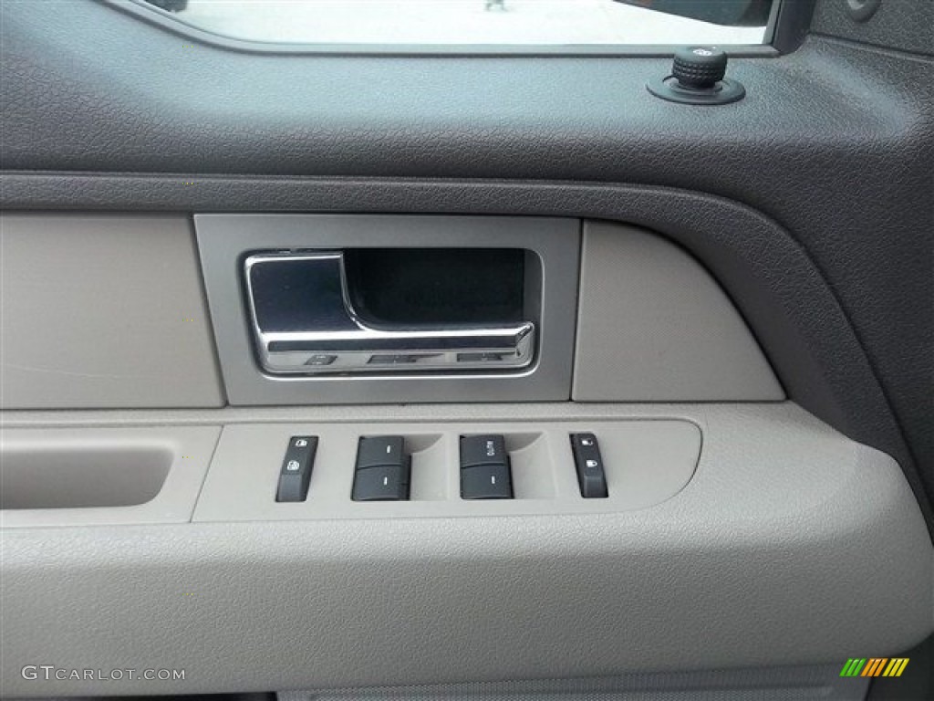 2010 F150 XLT SuperCrew - Red Candy Metallic / Medium Stone photo #11