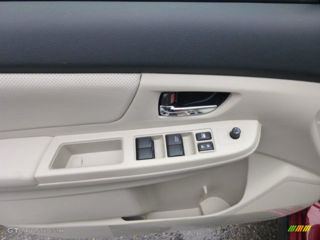 2013 Subaru XV Crosstrek 2.0 Limited Ivory Door Panel Photo #75845545