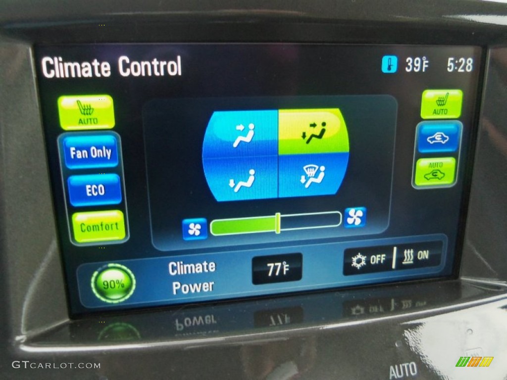 2012 Volt Hatchback - Black / Jet Black/Green/Dark Accents photo #26