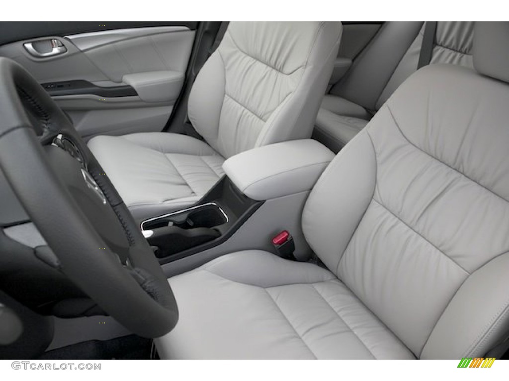2013 Honda Civic EX-L Sedan Front Seat Photo #75846921