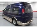 Indigo Blue Metallic 2000 Chevrolet Express G1500 Passenger Conversion Van Exterior