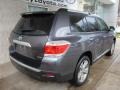 2013 Magnetic Gray Metallic Toyota Highlander Limited 4WD  photo #2
