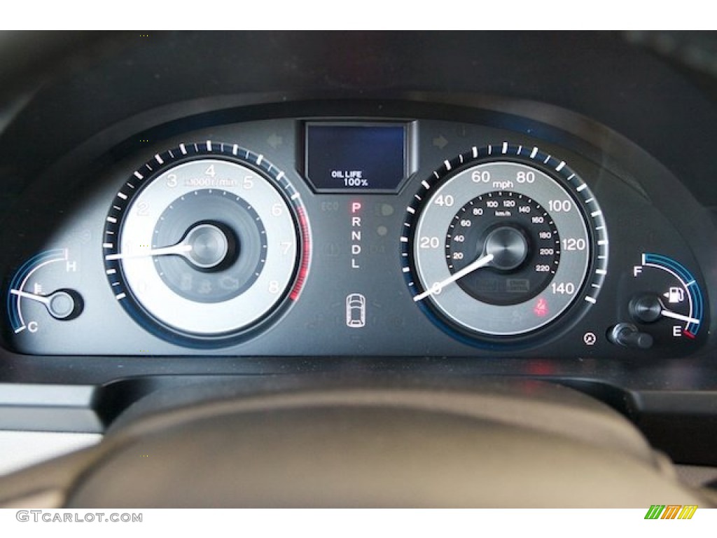 2013 Honda Odyssey Touring Elite Gauges Photo #75848250