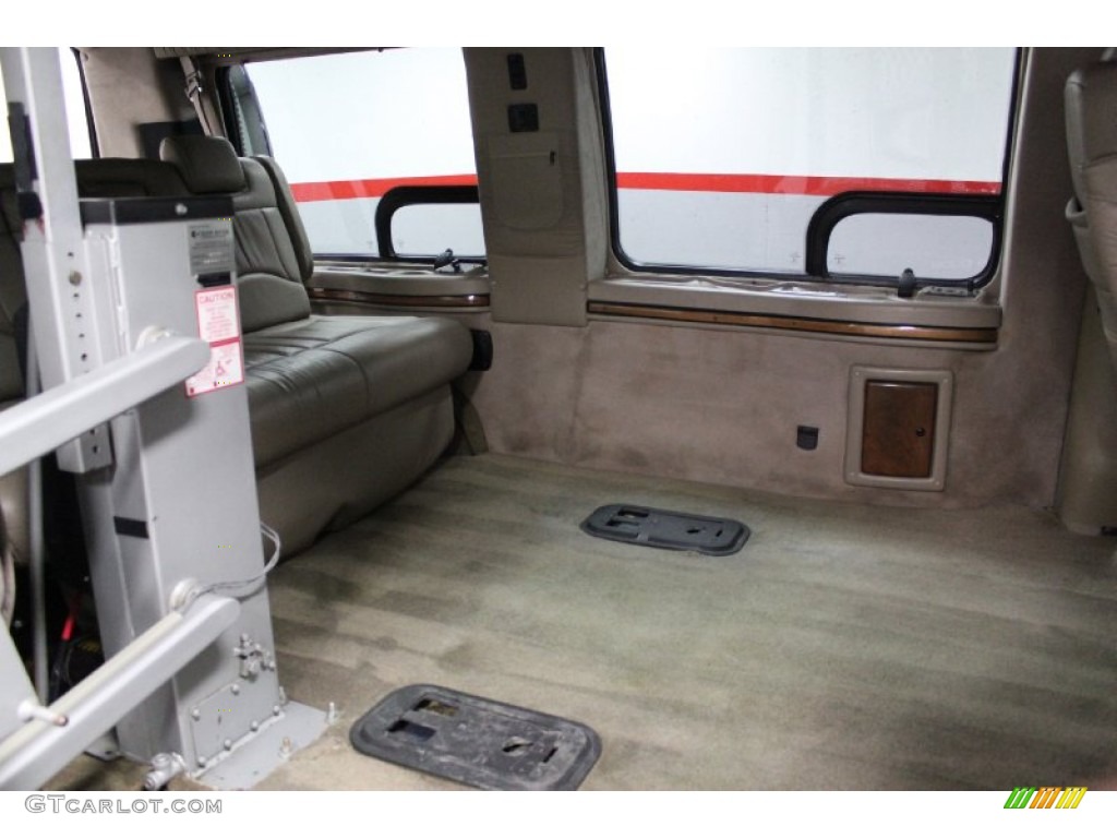 2000 Express G1500 Passenger Conversion Van - Indigo Blue Metallic / Neutral photo #48