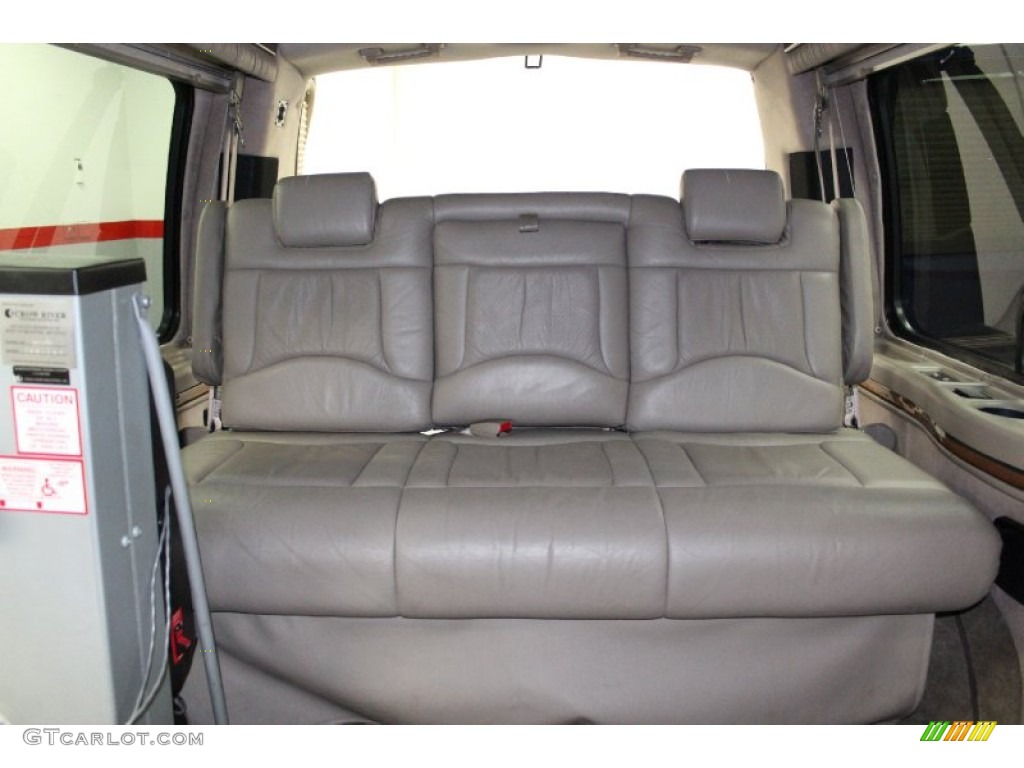 2000 Express G1500 Passenger Conversion Van - Indigo Blue Metallic / Neutral photo #50