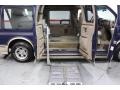 2000 Indigo Blue Metallic Chevrolet Express G1500 Passenger Conversion Van  photo #57