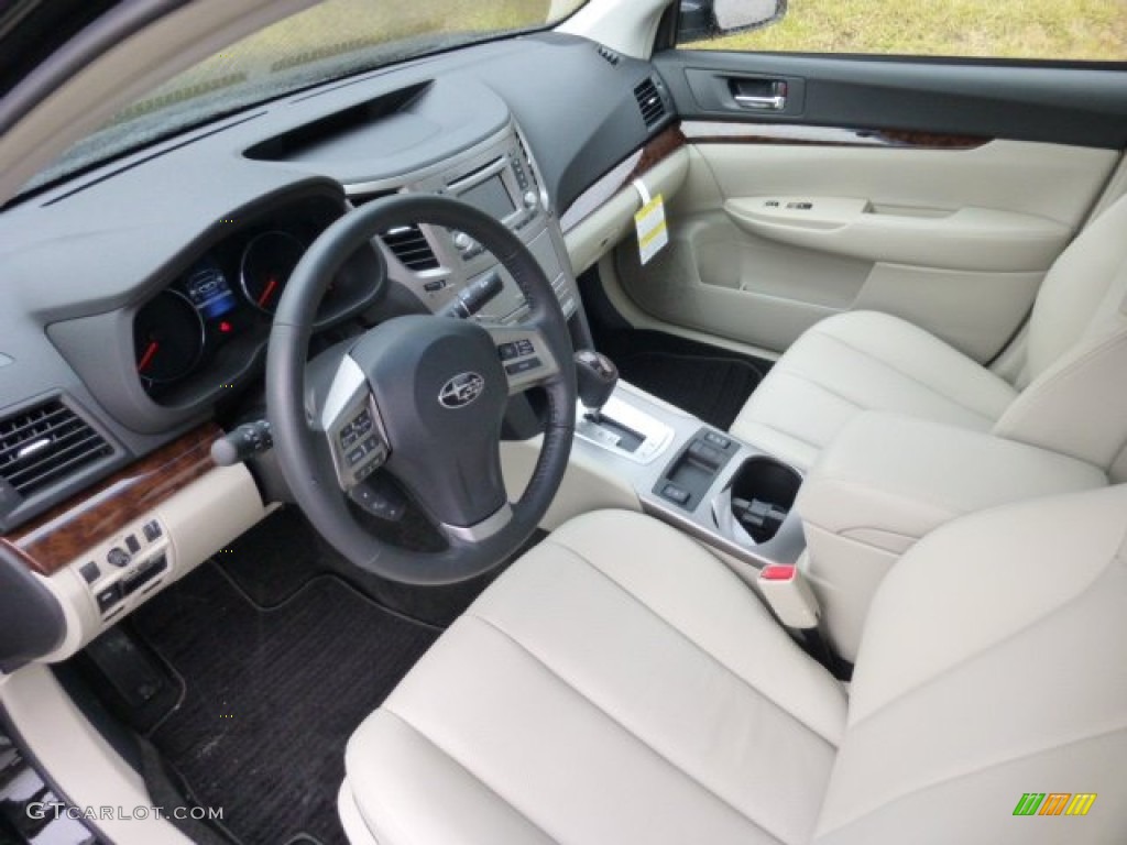 Warm Ivory Leather Interior 2013 Subaru Legacy 2.5i Limited Photo #75848641