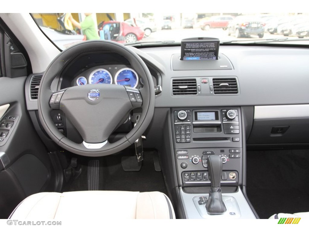 2013 Volvo XC90 3.2 R-Design Beige Dashboard Photo #75848683