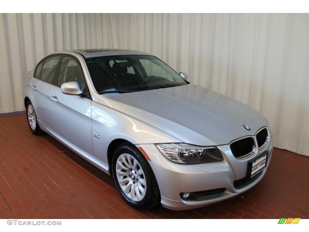 Titanium Silver Metallic 2009 BMW 3 Series 328xi Sedan Exterior Photo #75848758