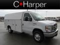 Oxford White - E Series Cutaway E350 Commercial Utility Truck Photo No. 1