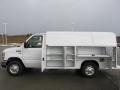 Oxford White - E Series Cutaway E350 Commercial Utility Truck Photo No. 8