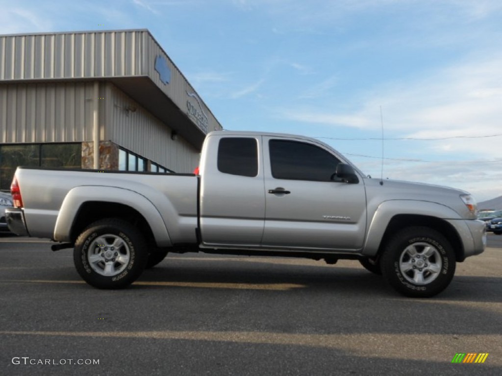 2009 Tacoma V6 SR5 Access Cab 4x4 - Silver Streak Mica / Graphite Gray photo #1