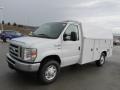 Oxford White - E Series Cutaway E350 Commercial Utility Truck Photo No. 10