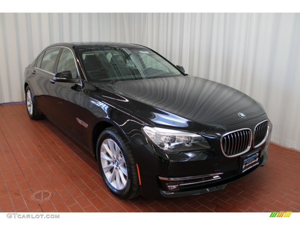 2013 7 Series 740Li xDrive Sedan - Jet Black / Black photo #1