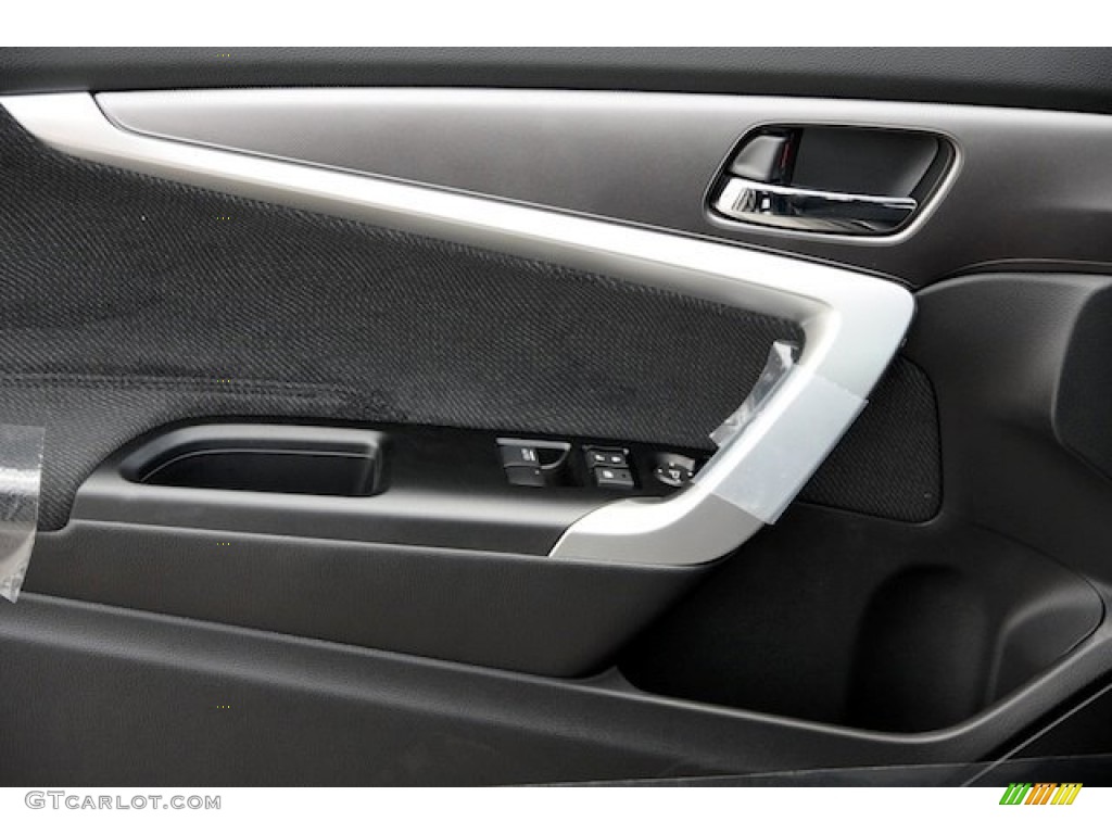 2013 Honda Accord LX-S Coupe Black Door Panel Photo #75850892