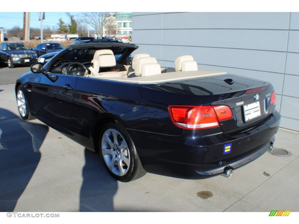 2010 3 Series 335i Convertible - Monaco Blue Metallic / Cream Beige photo #19