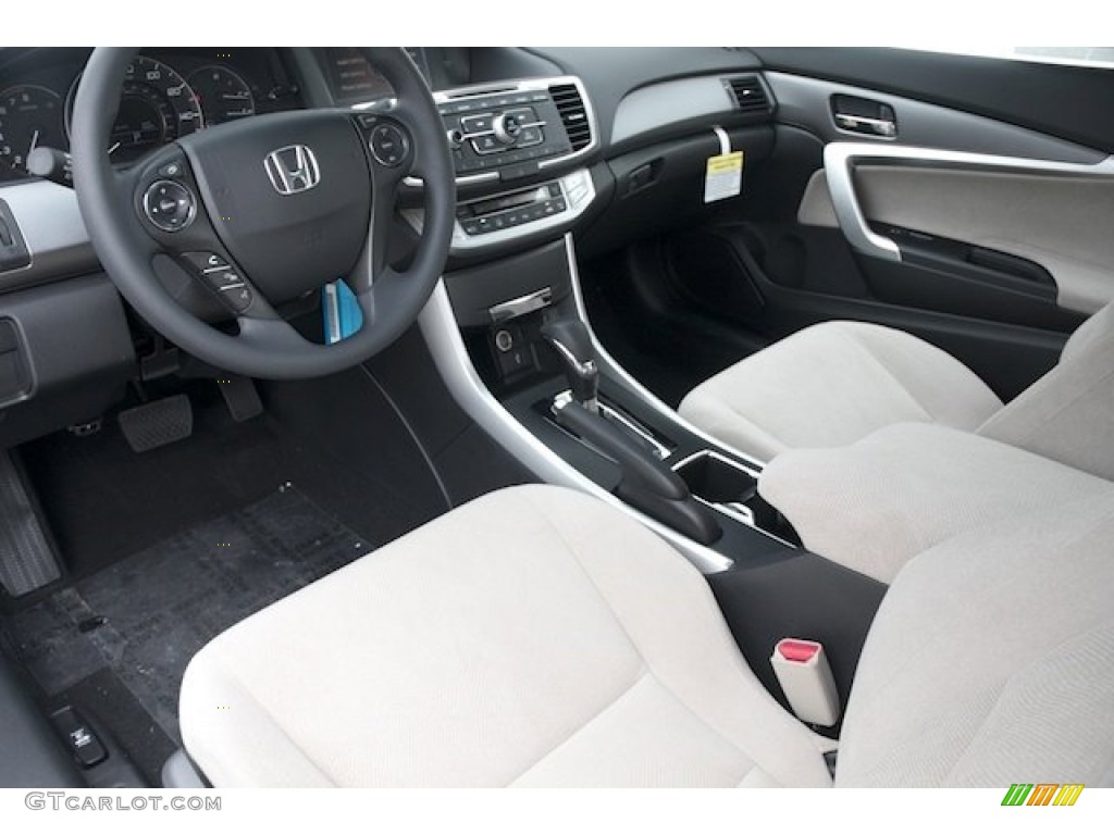 2013 Accord LX-S Coupe - Crystal Black Pearl / Black/Ivory photo #10