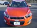 2012 Inferno Orange Metallic Chevrolet Sonic LTZ Hatch  photo #2