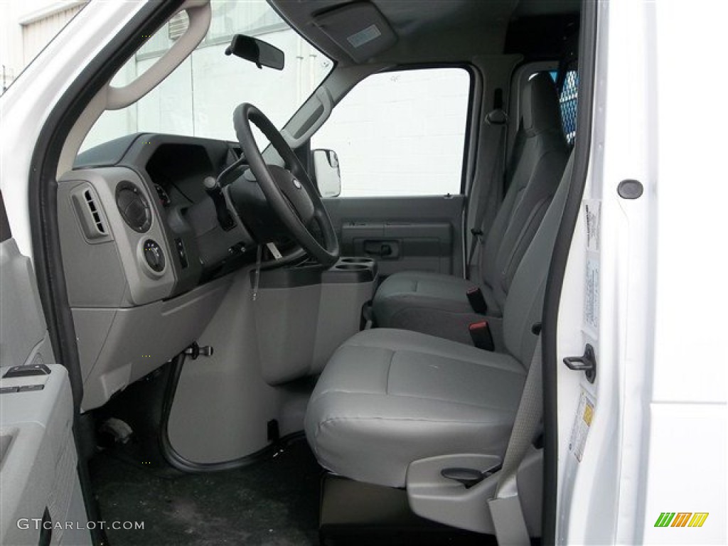 Medium Flint Interior 2013 Ford E Series Van E250 Cargo Photo #75853555