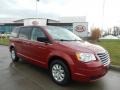 Inferno Red Crystal Pearl 2009 Chrysler Town & Country LX