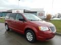 2009 Inferno Red Crystal Pearl Chrysler Town & Country LX  photo #1