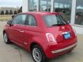 2012 Rosso Brillante (Red) Fiat 500 Lounge  photo #7