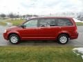 2009 Inferno Red Crystal Pearl Chrysler Town & Country LX  photo #6