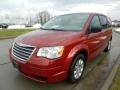 2009 Inferno Red Crystal Pearl Chrysler Town & Country LX  photo #7