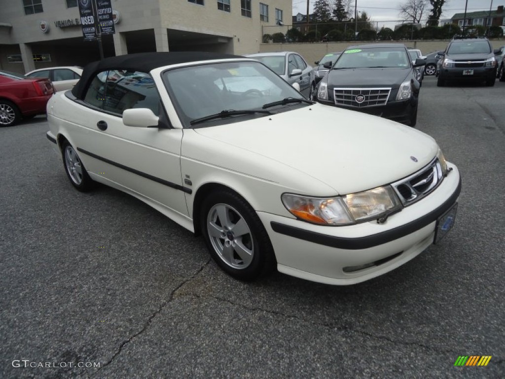 Polar White 2002 Saab 9-3 SE Convertible Exterior Photo #75853843