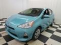 2012 Summer Rain Metallic Toyota Prius c Hybrid Two  photo #3