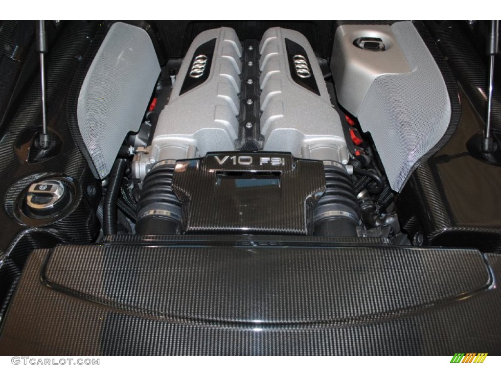 2010 Audi R8 5.2 FSI quattro 5.2 Liter FSI DOHC 40-Valve VVT V10 Engine Photo #75853966