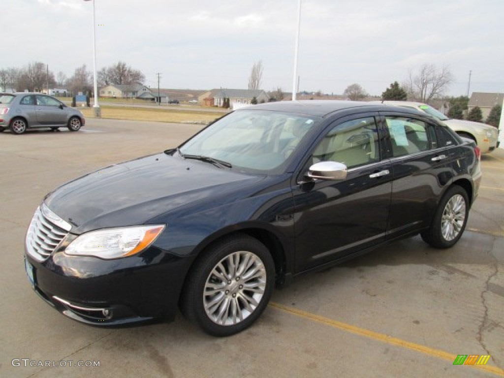 Blackberry Pearl Coat 2012 Chrysler 200 Limited Sedan Exterior Photo #75854281