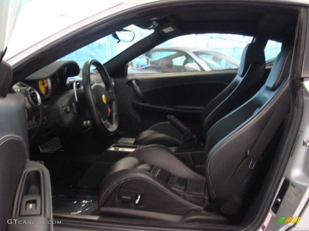 Nero Interior 2007 Ferrari F430 Coupe F1 Photo #75854839