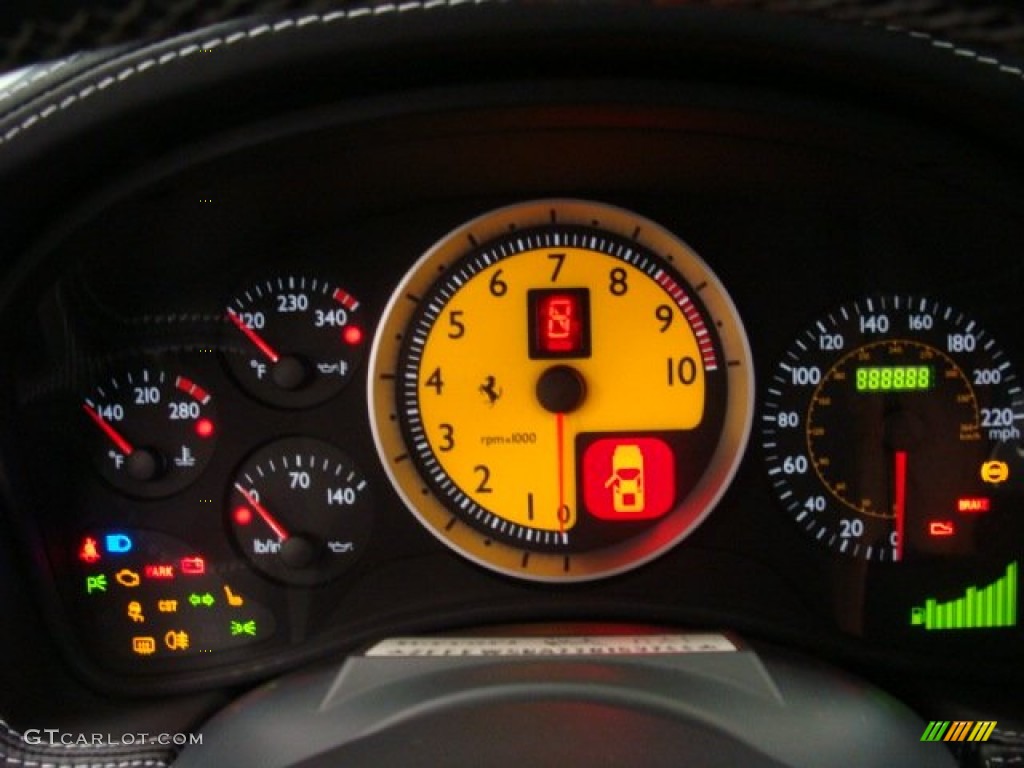 2007 Ferrari F430 Coupe F1 Gauges Photo #75854971