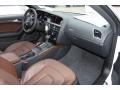 Chestnut Brown Dashboard Photo for 2013 Audi A5 #75855510