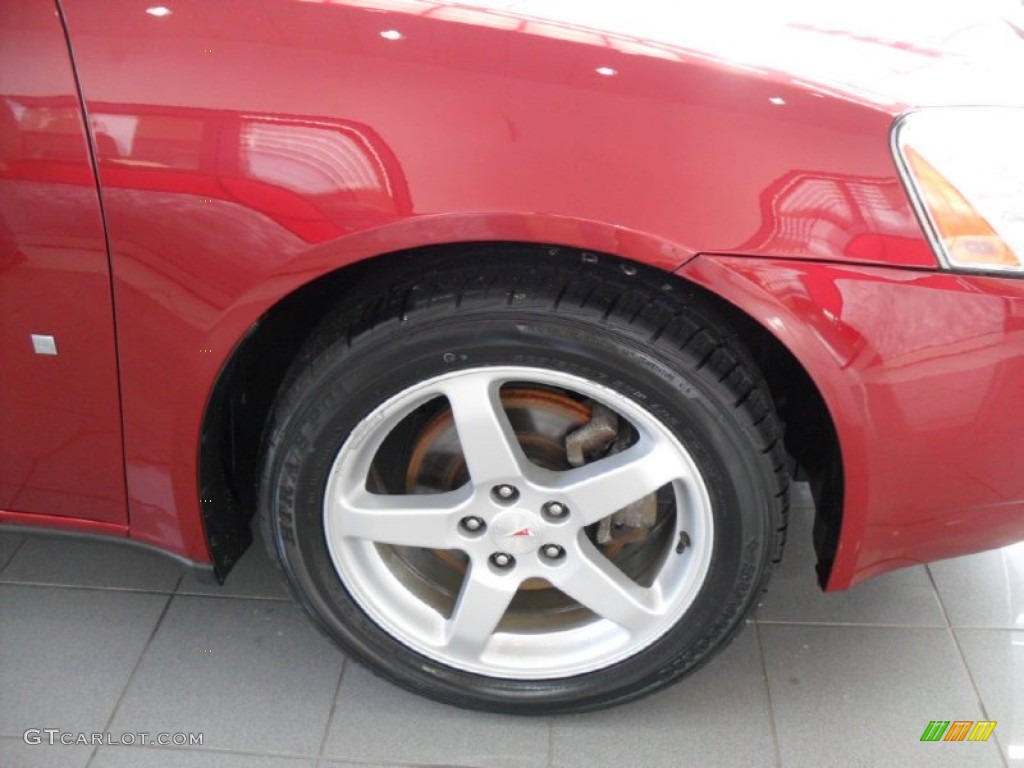 2009 G6 V6 Sedan - Performance Red Metallic / Ebony photo #20